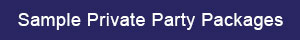 sample private party packages